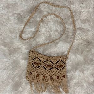 Braided Cross Body Bag